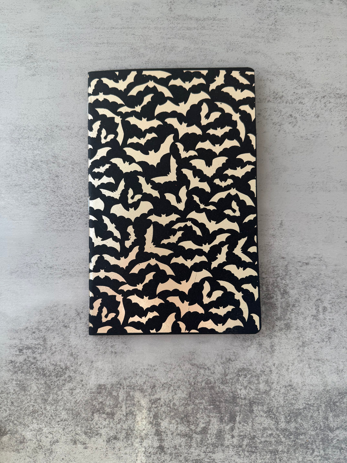 Black and gold foil Halloween pocket notebook / Travelers Notebook Insert