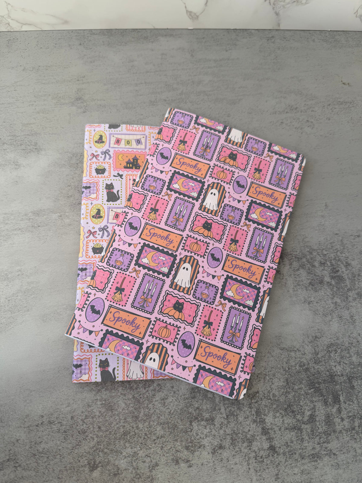 Bookish Halloween pocket notebook journal/ Travelers Notebook Insert