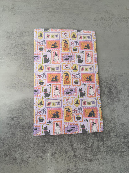 Bookish Halloween pocket notebook journal/ Travelers Notebook Insert