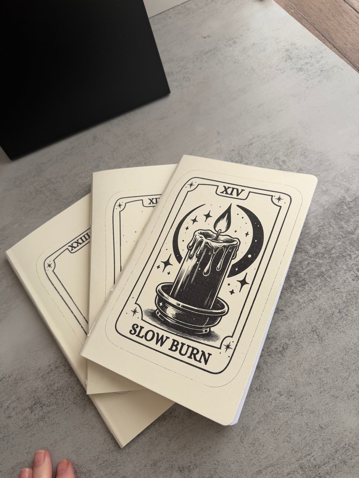 Tarot Card Bookish Pocket Notebook / Travelers Notebook Insert