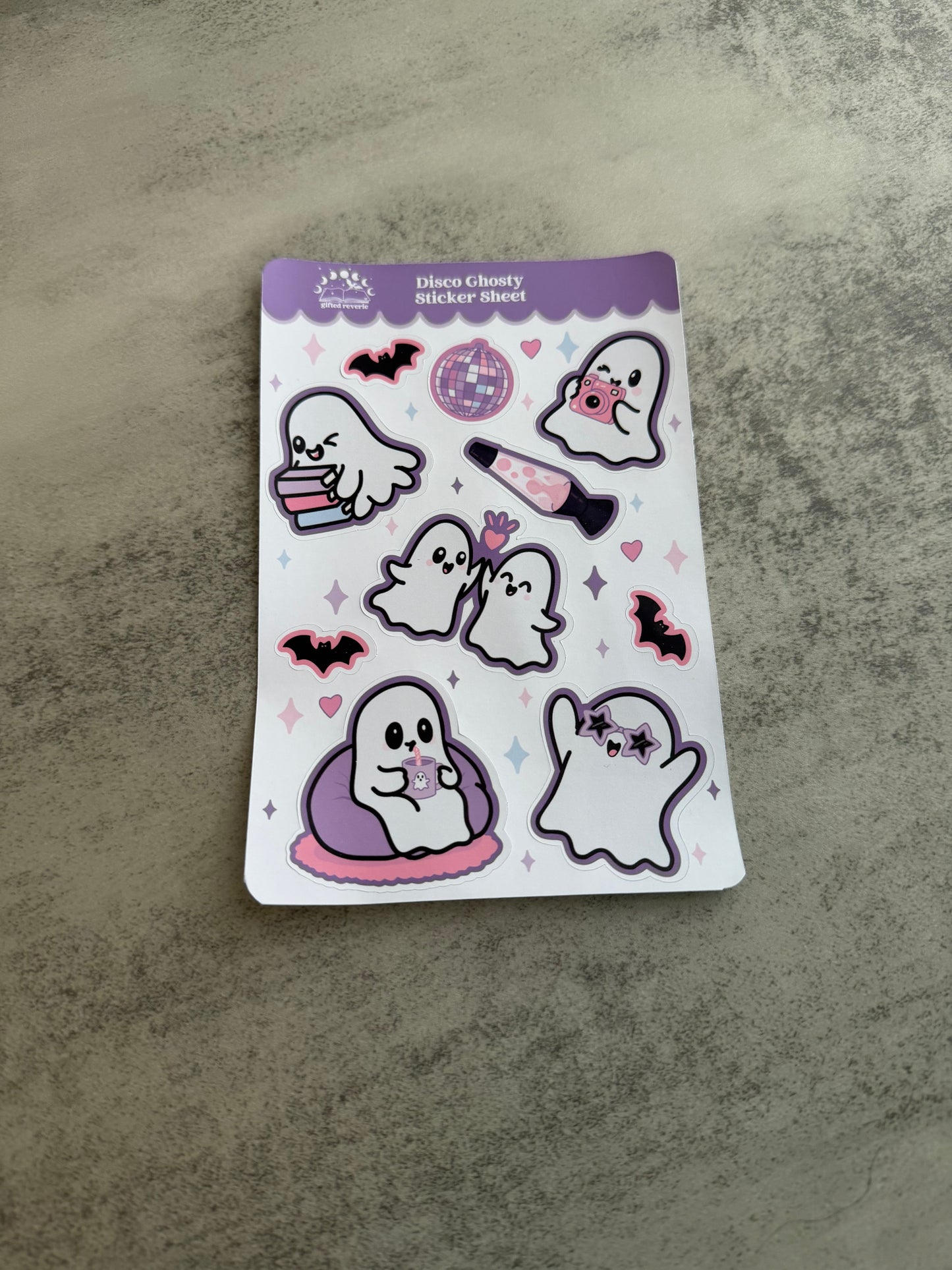 Halloween / October journal sticker sheets