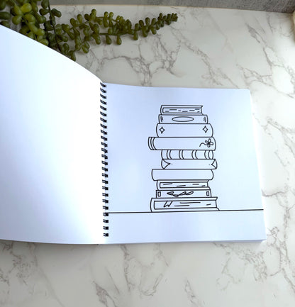 Spiral-Bound Sweet Summer Vibes Coloring Book: Cozy and Bold for relaxation