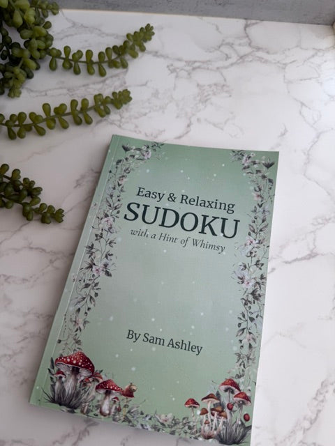 Easy & Relaxing Sudoku with a hint of Whimsy: 200 Cozy Puzzles for Stress Relief