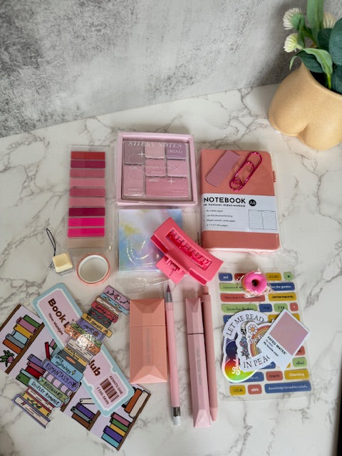 Pastel Stationery Bundle for the Book Lover