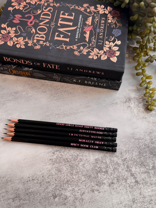 Bookish Pencil Set