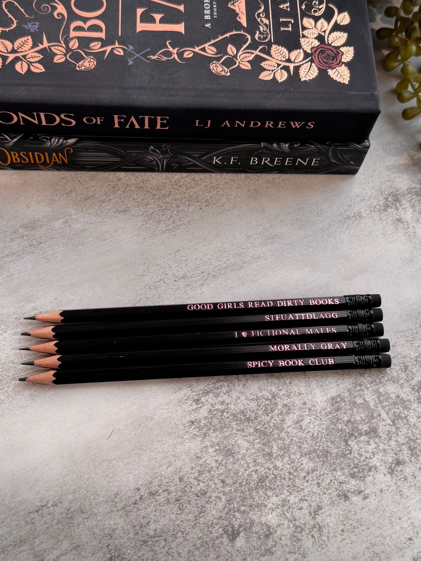 Bookish Pencil Set