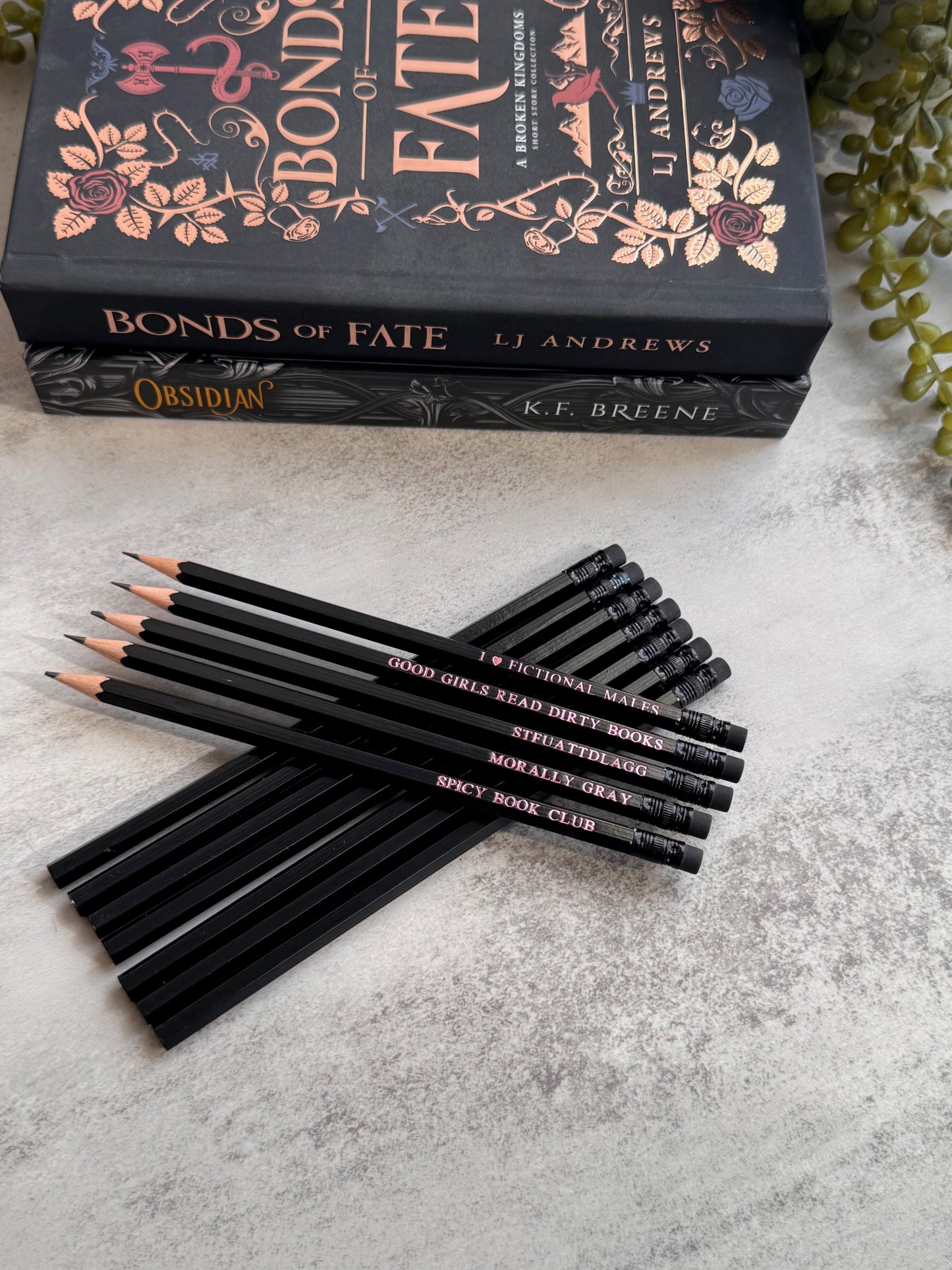 Bookish Pencil Set