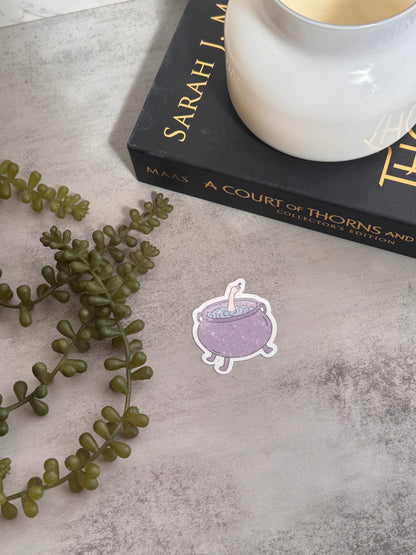 ACOTAR-inspired Nesta cauldron sticker