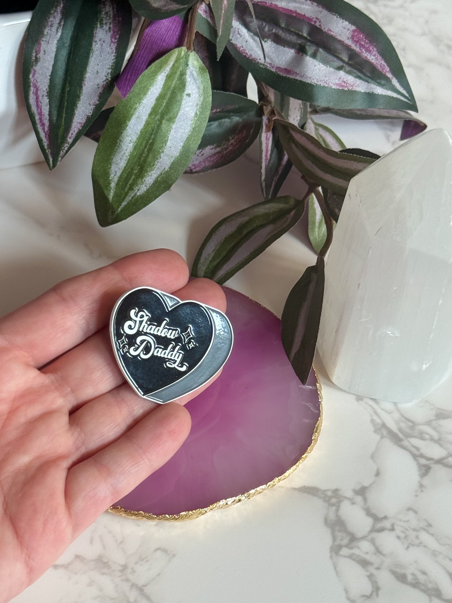 Shadow Daddy Bookish Enamel Pin