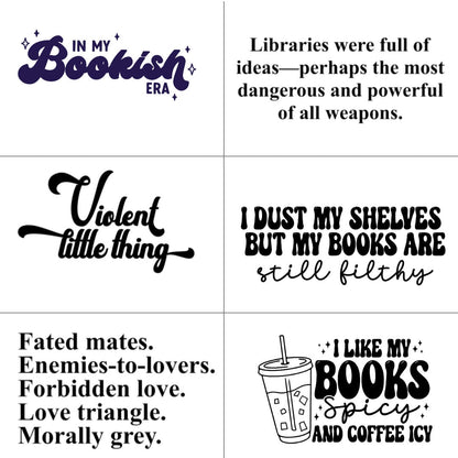 Book annotation kit (variety of designs) | bookish, gift, tropes, acotar, fourth wing, book gift, gift for her, reader, tog, romantasy