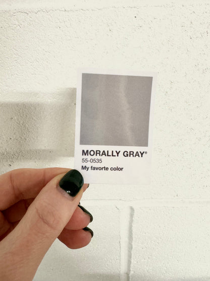 Bookish sticker | holographic, pantone, Sarah maas, fantasy, tog, romantasy, ACOTAR, Fourth Wing, From Blood and Ash, booktok, morally gray