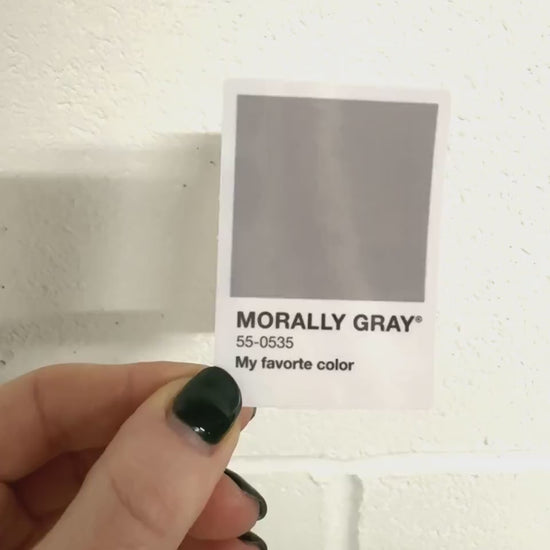 Bookish sticker | holographic, pantone, Sarah maas, fantasy, tog, romantasy, ACOTAR, Fourth Wing, From Blood and Ash, booktok, morally gray