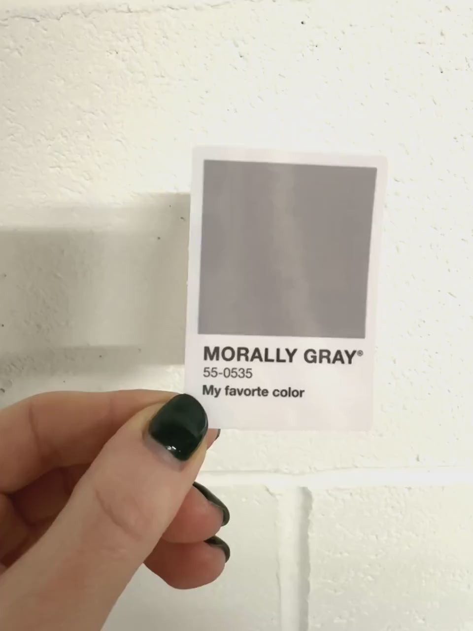 Bookish sticker | holographic, pantone, Sarah maas, fantasy, tog, romantasy, ACOTAR, Fourth Wing, From Blood and Ash, booktok, morally gray