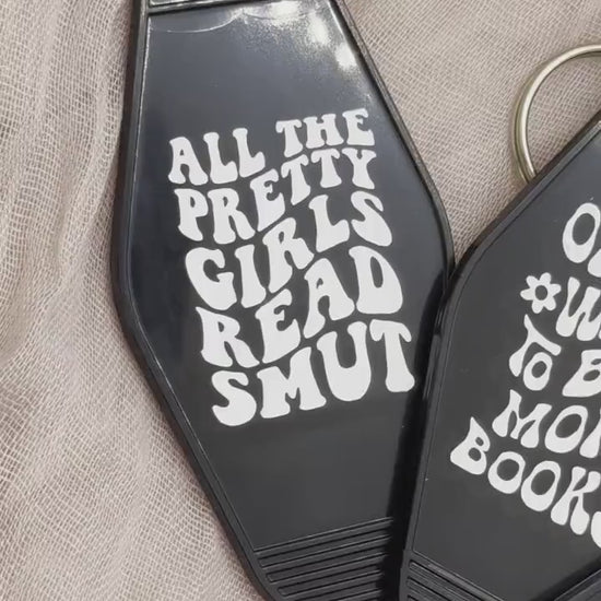 BOOKISH motel keychain (many options!) | bookish, booktok, book, gift, ACOTAR, fourth wing, from blood and ash, romantasy, book gift